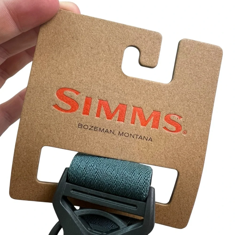 Simms 38mm Fishing Wading Teal Belt - Picture 5 of 11